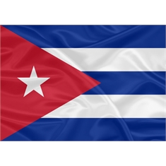 Cuba - Tamanho: 1.35 x 1.93m
